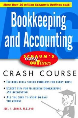 Cover of Schaum's Easy Outline Bookkeeping and Accounting