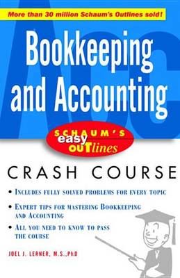 Book cover for Schaum's Easy Outline Bookkeeping and Accounting