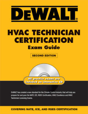 Cover of Dewalt HVAC Technician Certification Exam Guide