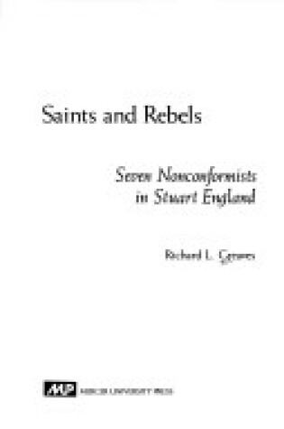 Cover of Saints and Rebels