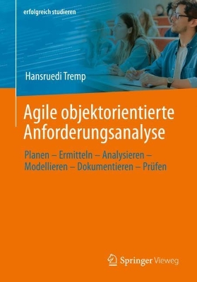 Book cover for Agile objektorientierte Anforderungsanalyse