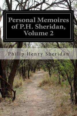 Book cover for Personal Memoires of P.H. Sheridan, Volume 2