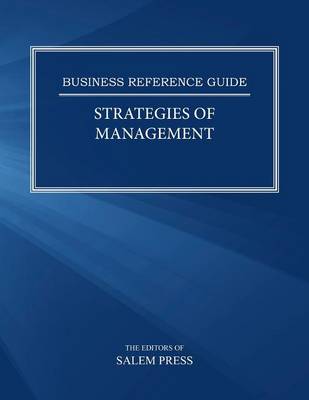 Book cover for Strategies of Management