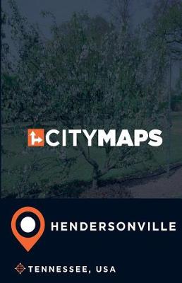 Book cover for City Maps Hendersonville Tennessee, USA