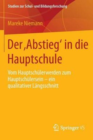 Cover of Der ‚Abstieg‘ in die Hauptschule