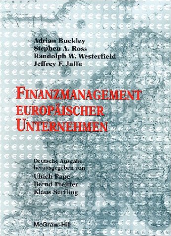 Book cover for Finanzmanagement Europaischer Unternehmen : German Version