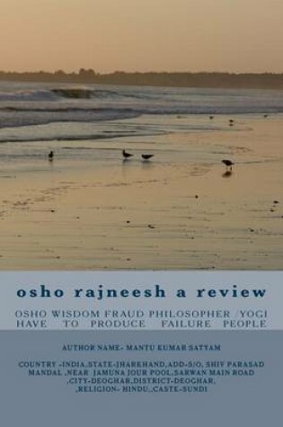 Cover of Osho Rajneesh a Review