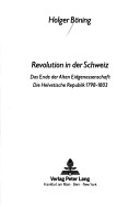 Book cover for Revolution in Der Schweiz