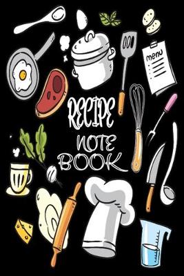 Book cover for recipe notebook