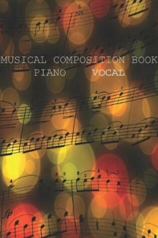 Cover of Musical Composition Book