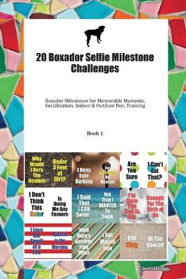 Book cover for 20 Boxador Selfie Milestone Challenges