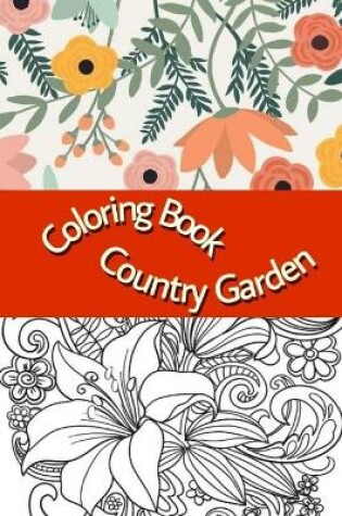 Cover of Coloring Book Country Garden