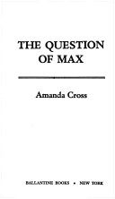 Book cover for The Question of Max