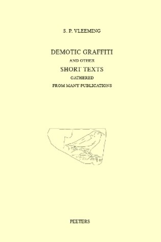 Cover of Demotic Graffiti and Other Short Texts Gathered from Many Publications