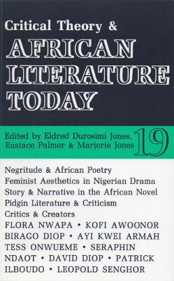 Book cover for ALT 19 Critical Theory and African Literature Today