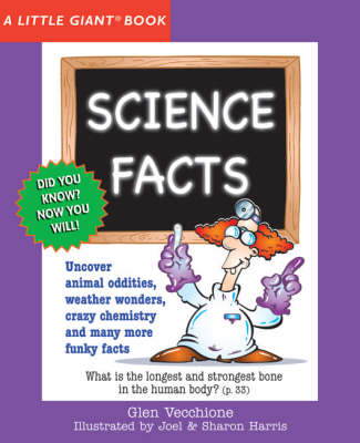 Book cover for A Little Giant® Book: Science Facts