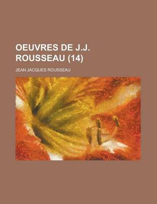 Book cover for Oeuvres de J.J. Rousseau (14)