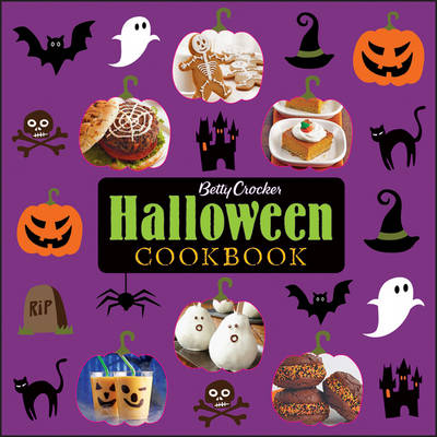 Book cover for Betty Crocker Halloween Cookbook