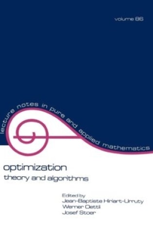 Cover of Optimization