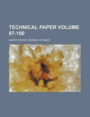 Book cover for Technical Paper Volume 87-100