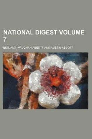 Cover of National Digest Volume 7