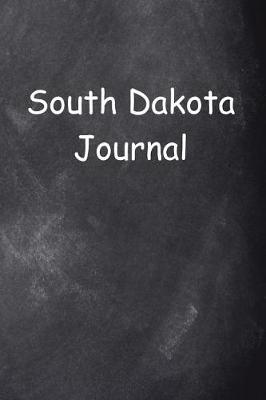 Book cover for South Dakota Journal Chalkboard Design