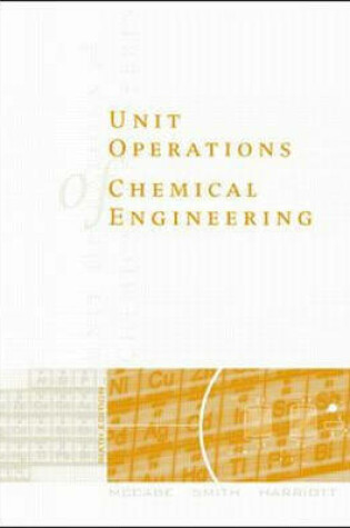 Cover of Unit Operations of Chemical Engineering