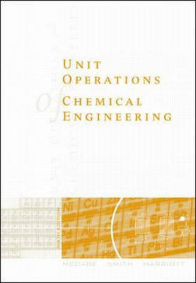 Book cover for Unit Operations of Chemical Engineering