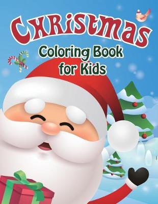 Book cover for Christmas Coloring Book for Kids