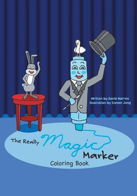 Book cover for The Really Magic Marker Coloring Book