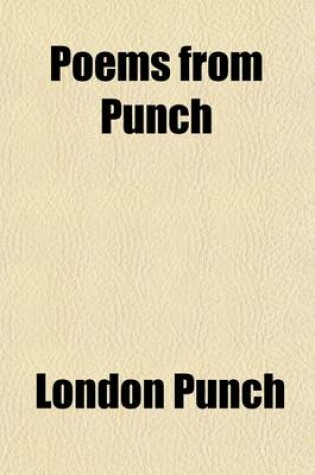 Cover of Poems from Punch; 1841-1884