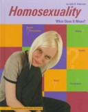 Book cover for Homosexuality (Perspec. Health