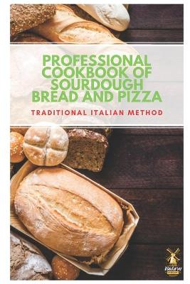 Book cover for Professional cookbook of sourdough bread and pizza - traditional Italian method