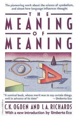 Book cover for Meaning of Meaning