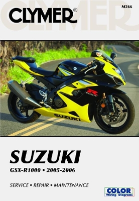 Book cover for Suzuki GSX-R1000 Series Motorcycle (2005-2006) Service Repair Manual