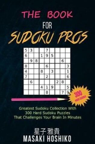 Cover of The Book For Sudoku Pros
