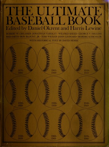 Book cover for Untimate Baseball Bk Pa
