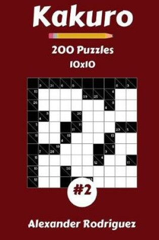 Cover of Kakuro Puzzles 10x10 - 200 vol. 2