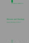 Book cover for Rhetoric and Theology