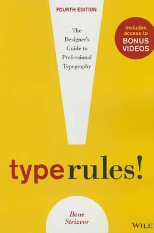 Cover of Type Rules: The Designer's Guide to Professional Typography