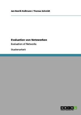 Book cover for Evaluation von Netzwerken