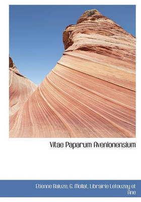 Book cover for Vitae Paparum Avenionensium