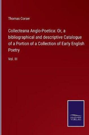 Cover of Collecteana Anglo-Poetica