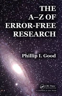 Book cover for The A-Z of Error-Free Research