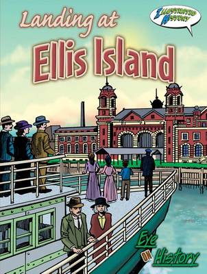 Book cover for Landing at Ellis Island