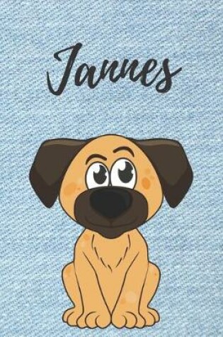 Cover of Personalisiertes Notizbuch - Hunde Jannes