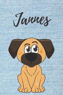 Book cover for Personalisiertes Notizbuch - Hunde Jannes