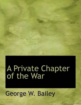 Book cover for A Private Chapter of the War