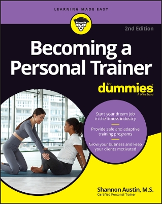 Book cover for Becoming a Personal Trainer For Dummies