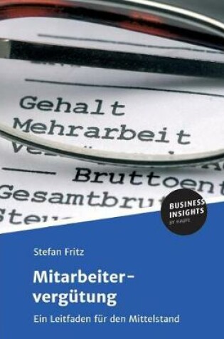 Cover of Mitarbeitervergutung